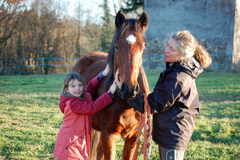 Eclair de Beaubiat, adopté par Cécile et Lilas en 2015