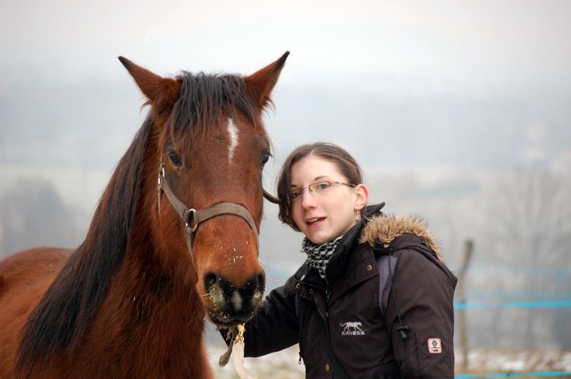 Trombine, adoptée par Estelle en 2011