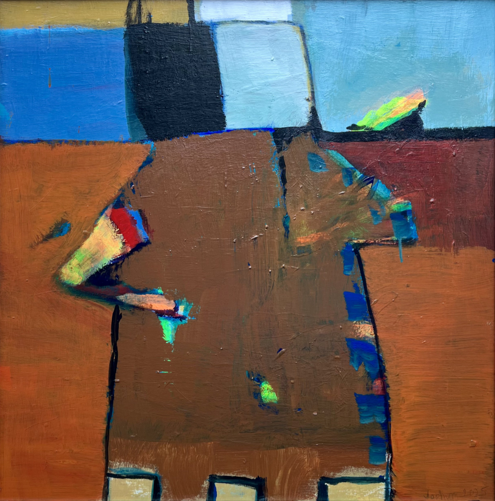Auf dem Weg - Acryl auf Leinwand - 60 x 60 cm - € 550,-