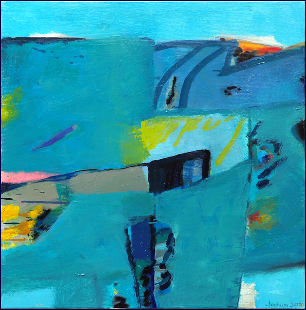 New Room No. 3 - Öl auf Leinwand 70 x 70 cm - € 500,-