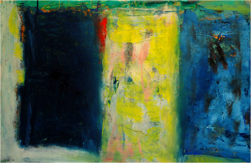 Dreiklang III - Öl auf Leinwand - 40 x 60,5 cm - € 500,-