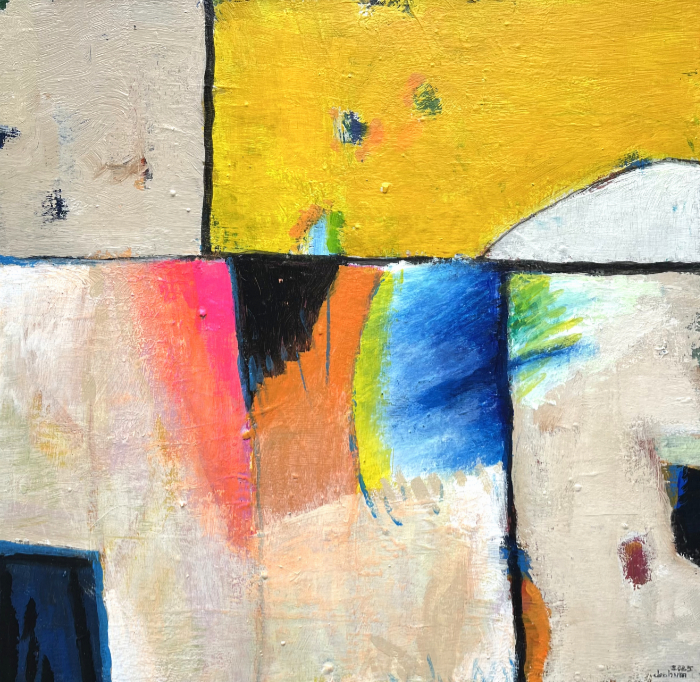 Keep on playing - Acryl auf Leinwand - 60 x 60 cm - € 600,-