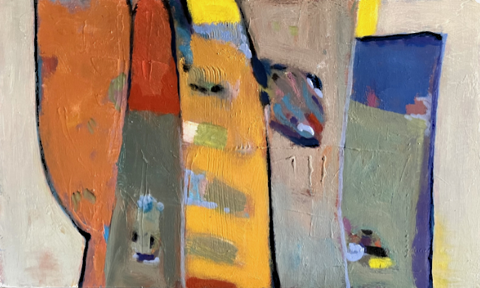 Poema - Öl auf Holz - 59 x 96 cm - € 600,-