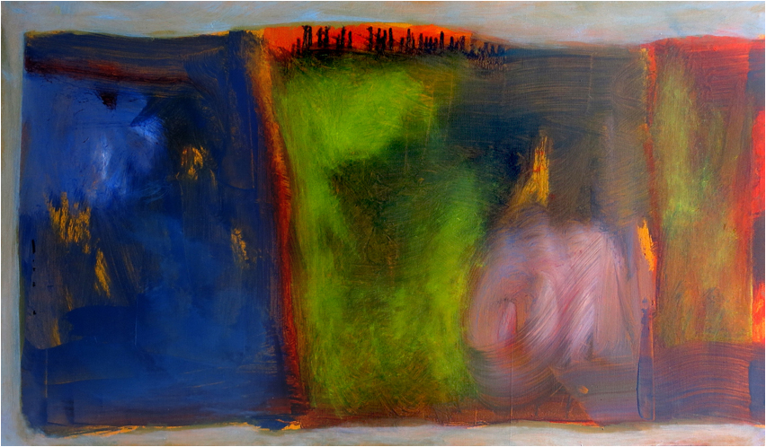 Dawn - Öl auf Nessel - 49 x 88 cm - € 500,-