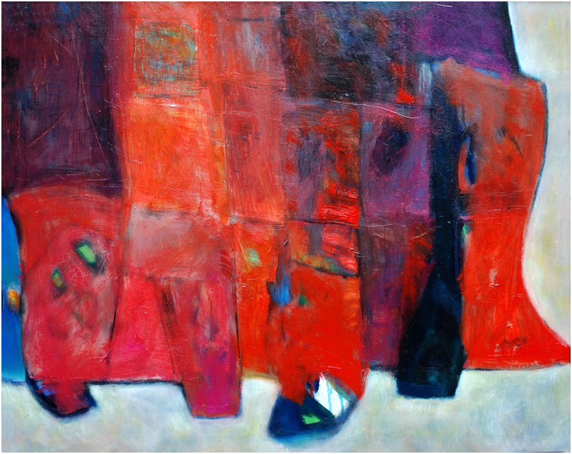 Tra passato e presente - Öl auf Leinwand - 80 x 100 - € 600,-