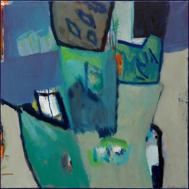 New Room No. 2 - Öl auf Leinwand 70 x 70 cm - € 500,-