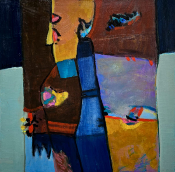 Nightwalk - Öl auf Leinwand - 80 x 80cm - € 500,-