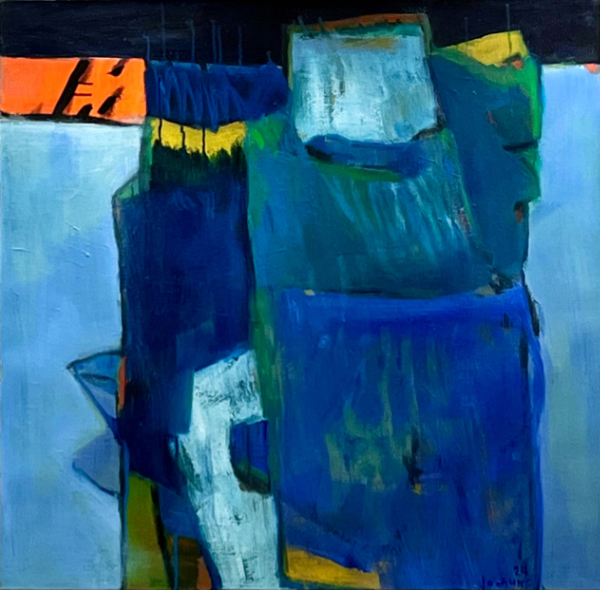 Nightwalk II - Öl auf Leinwand - 80 x 80 cm - € 600,-