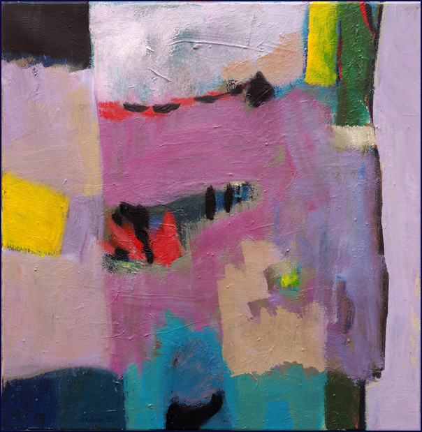 Rosalila - Öl auf Leinwand 50 x 50 cm - € 500,-