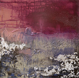 © Alice Schütte | Titel „Gebrochene Werte“  | Größe 50x50 cm | Mischtechnik auf Holz | Nr. 10-84002