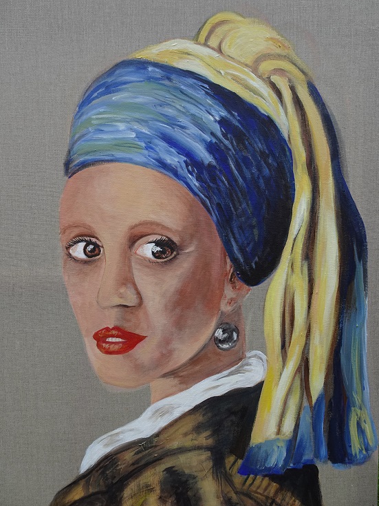 © Alice Schütte | Titel „Digna“ | Größe 80x100 cm | Acryl auf Leinwand | Nr. 10-41280