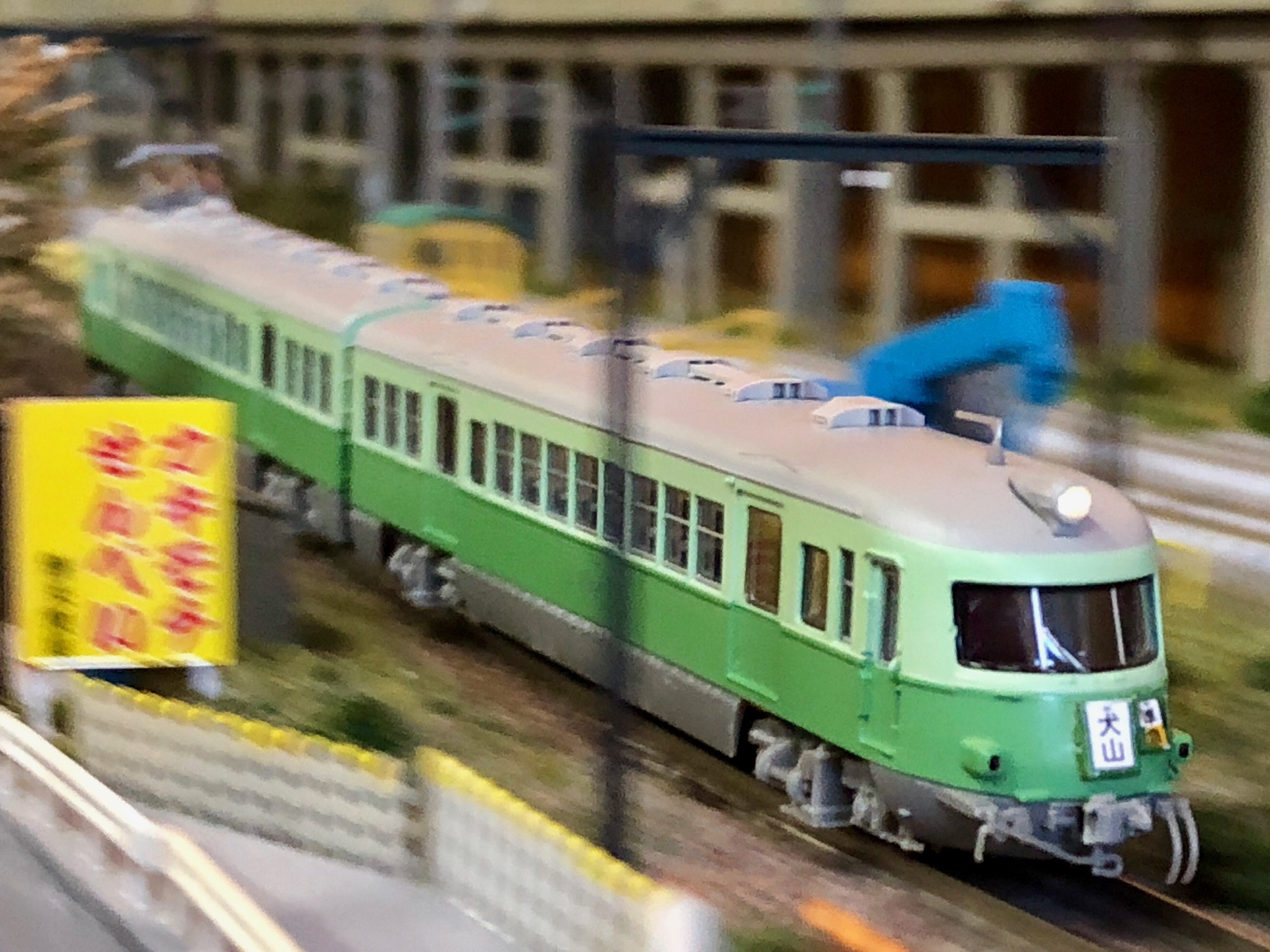 N) A1054 名古屋鉄道 3400系「いもむし」グリーン時代 2両セット