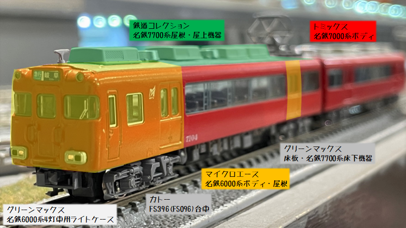名鉄7700/7100系 - あかいろでんしゃしんどろーむ 名鉄7700/7100系 - あかいろでんしゃしんどろーむ