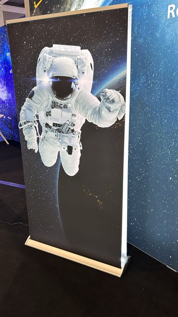 Roll-Up  LED  hinterleuchtung