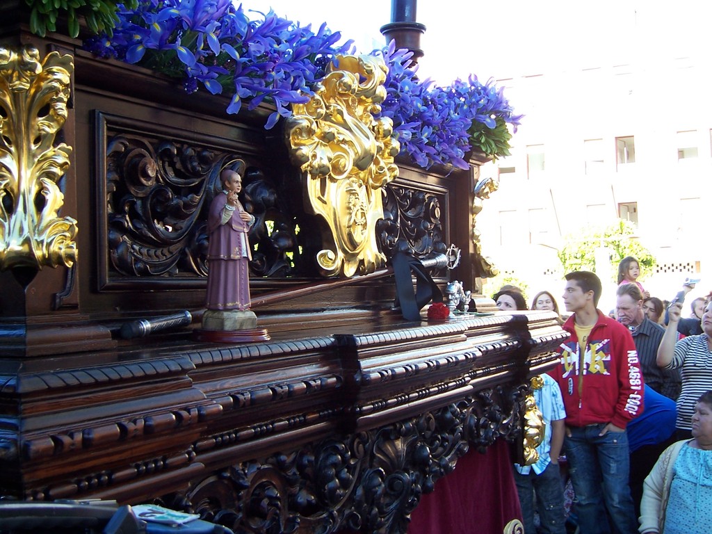 Detalle Vara con motivo del fallecimiento del fundador y miembro J.G. José Luis Pulido Galán. Año 2009