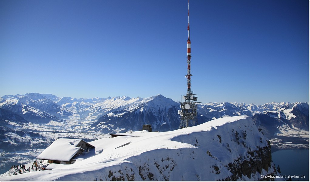 Hier nochmals der blick aufs 1963 m hohe Niederhorn...