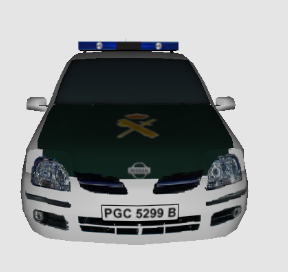 Vehiculo patrulla GC