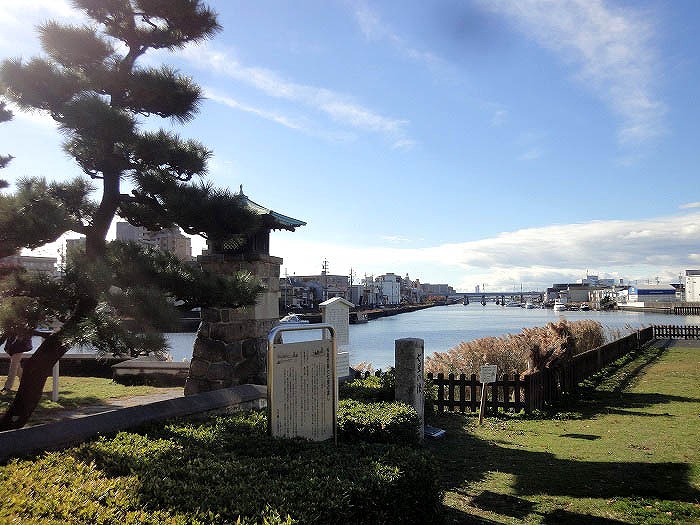 熱田湊跡（旧東海道）