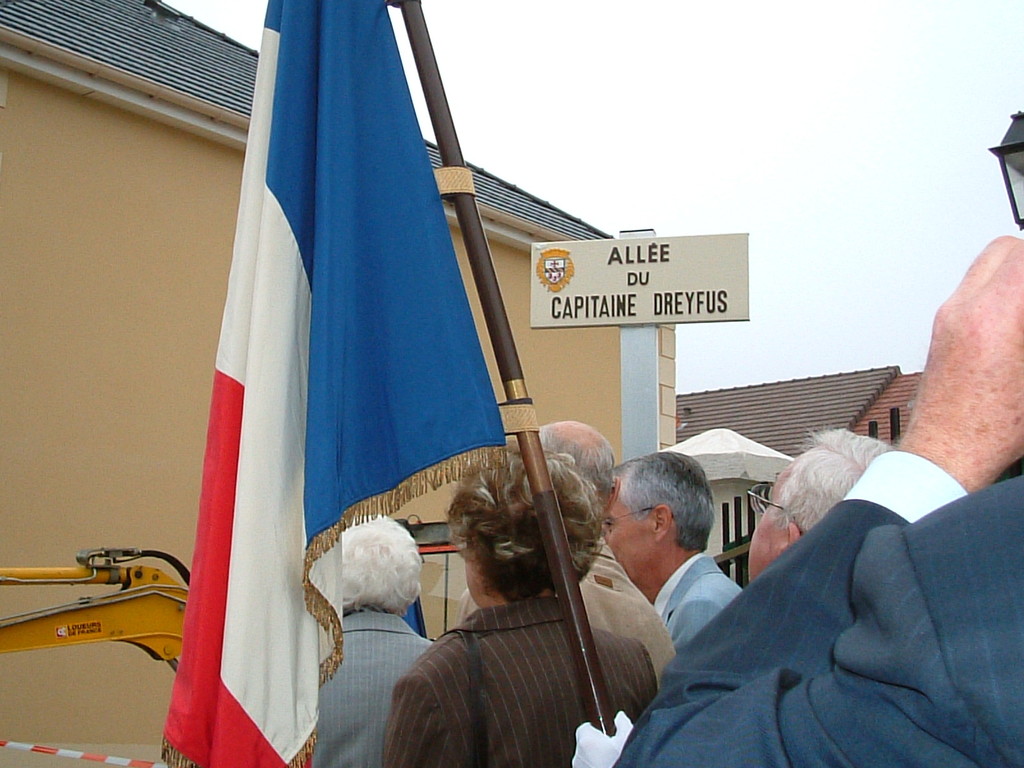 Inauguration de la nouvelle Allée " Capitaine Dreyfus "