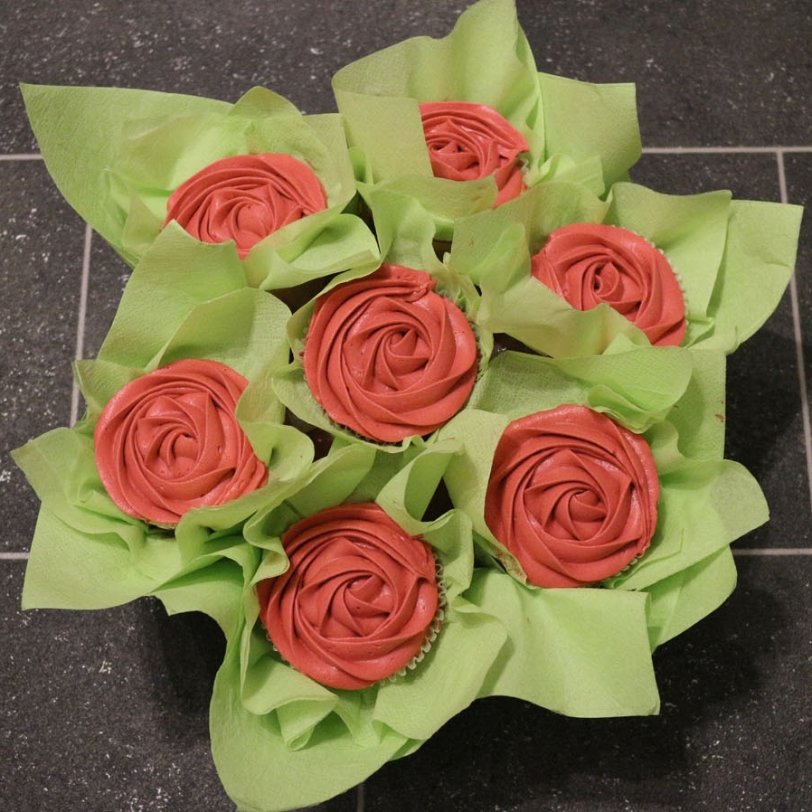 bouquet of cupcakes