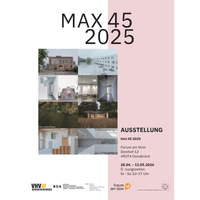 MAX 45_2025 | Vernissage der Ausstellung zum Architekturpreis