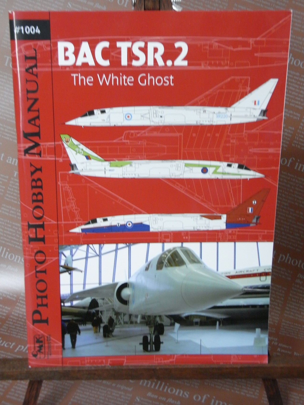 PHOTO HOBBY MANUAL #1004 BAC TSR.2 The White Ghost