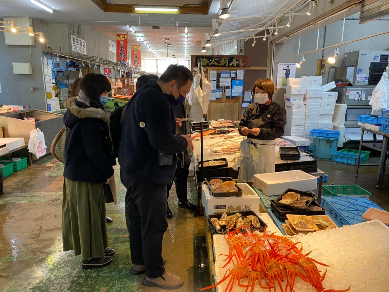 泉佐野漁協露天市場
