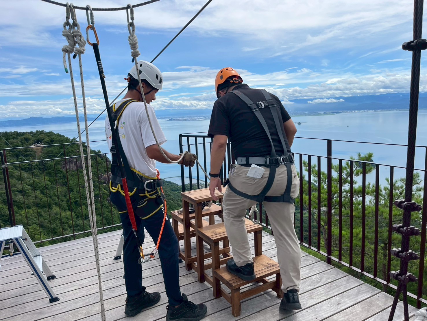 天空ZIP LINE白嶽