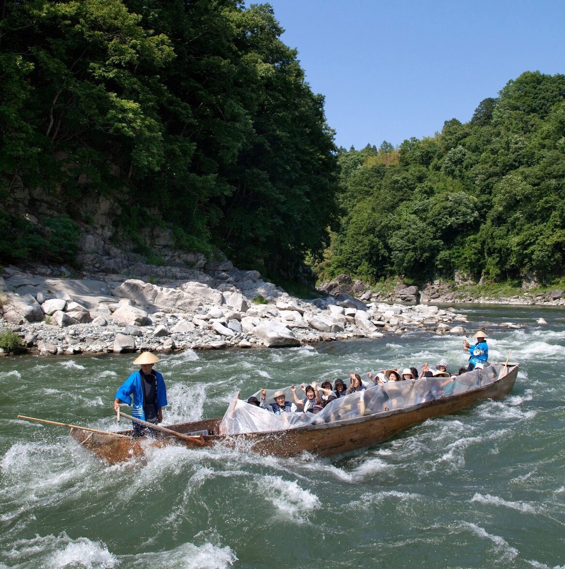 天龍川和船泛舟體驗