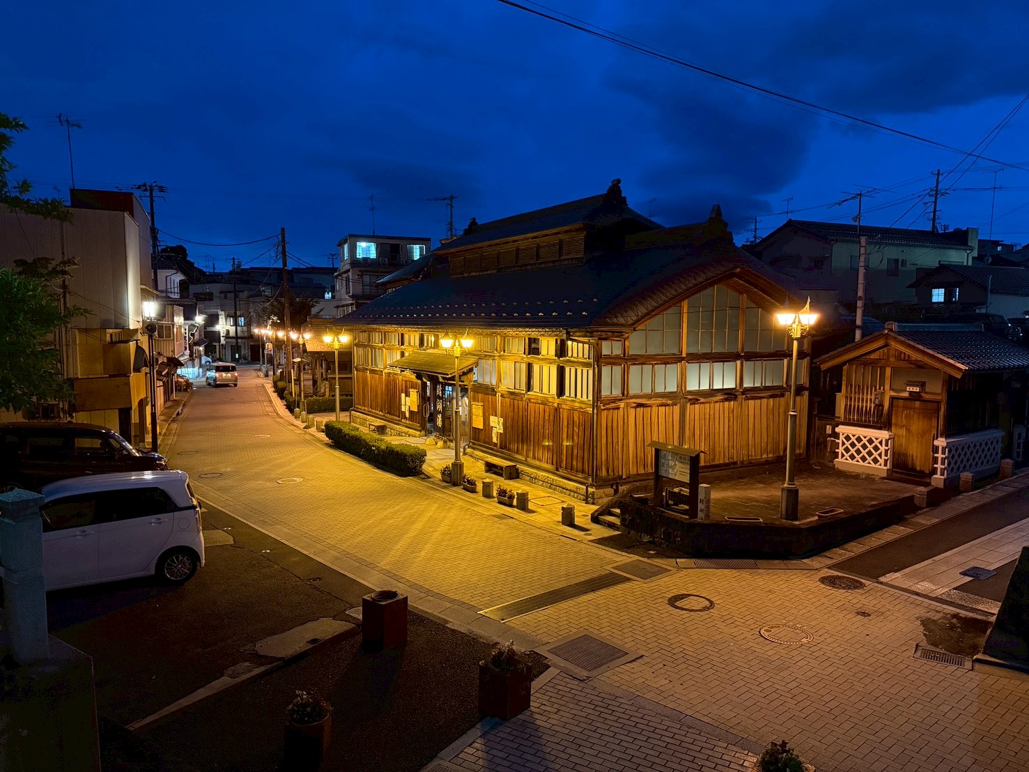 夜の散策