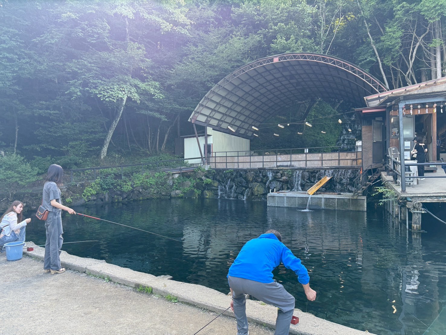 流しそうめん吾妻庵
