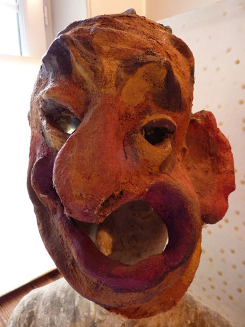 Masque de Jean-Pierre Laurent - Théâtre de la Rampe
