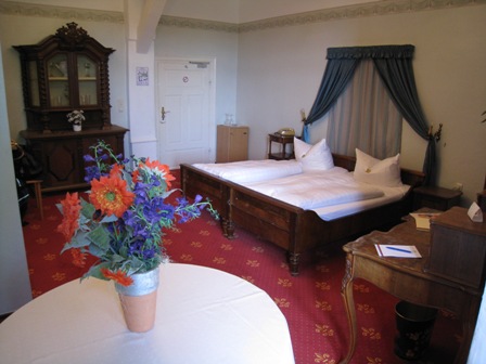 トレンデルブルク古城ホテルの部屋
