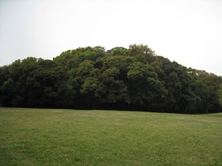磐井の墳墓のある森