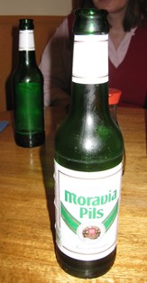 ハンブルク産のビール「モラヴィア」