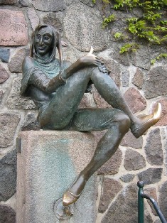 オイレンシュピーゲルの像