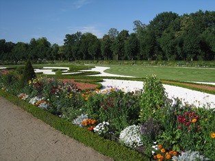 シャルロッテンブルク宮殿の庭