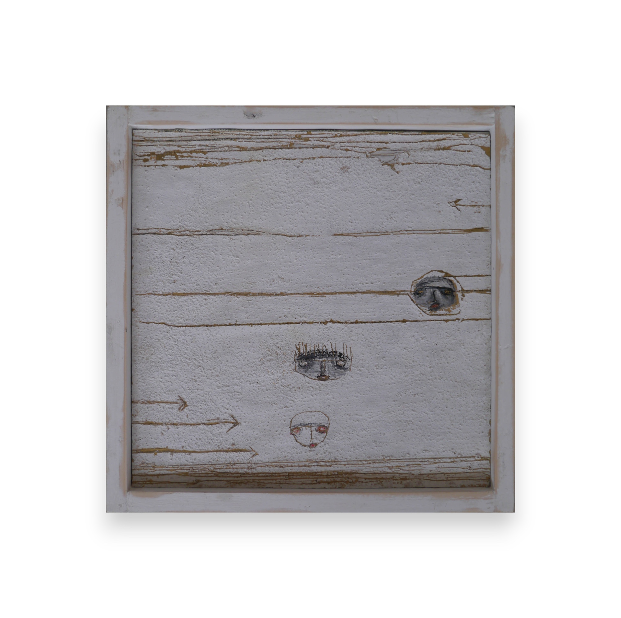 The BHT/Heads series - n° 8, 20 x 20 cm, 2009