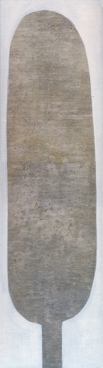 The Beautiful Healing Tree series, 2016, acrylic on canvas, 66 x 21 cm