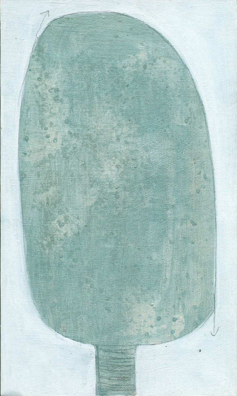 The Beautiful Healing Tree series , 2015, acrylic on canvas, 27 x 19 cm