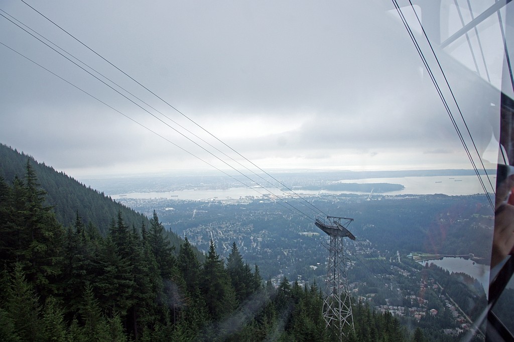 Grouse Mountain, Ausblick auf Vancouver