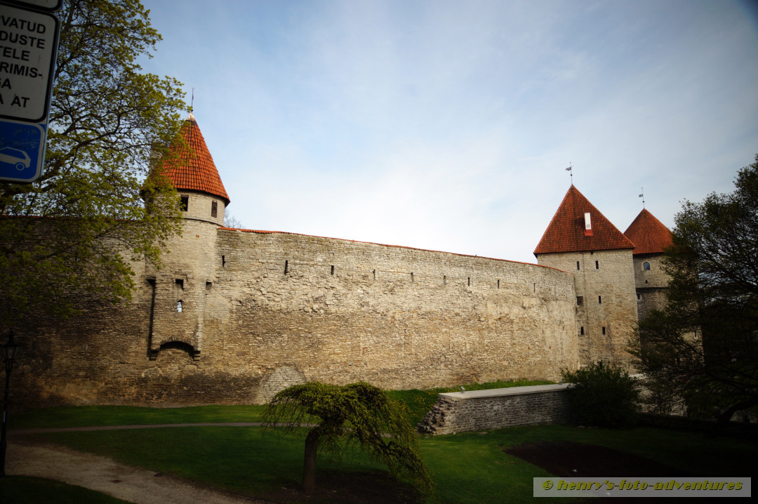 die obere Stadtmauer