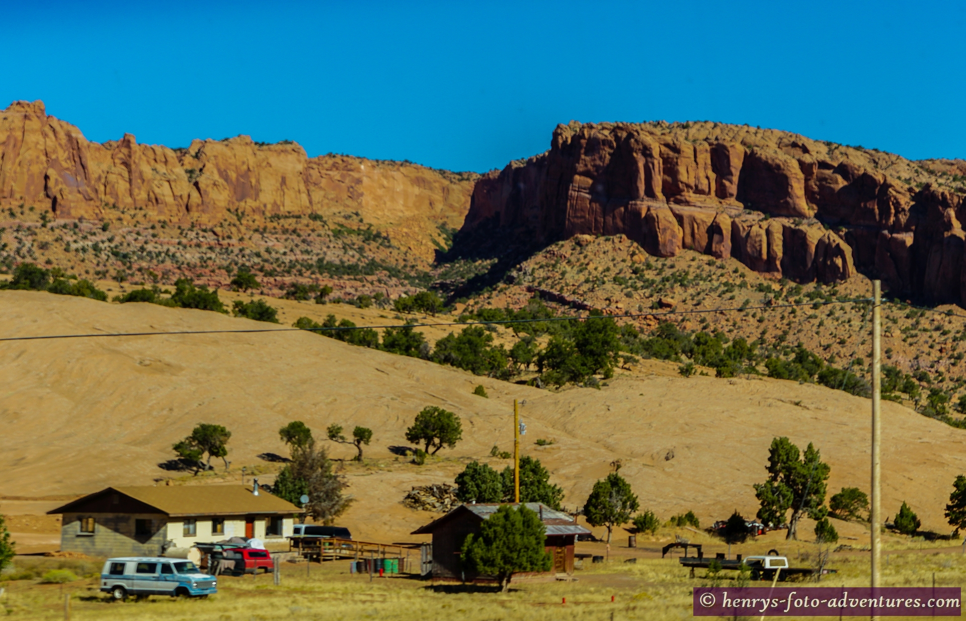 wir sind hier im Land der Navajos