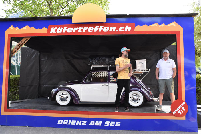 6. Kategorie Auswahl Marcel Zysset Camping Aaregg: Käfer mit Dachzelt