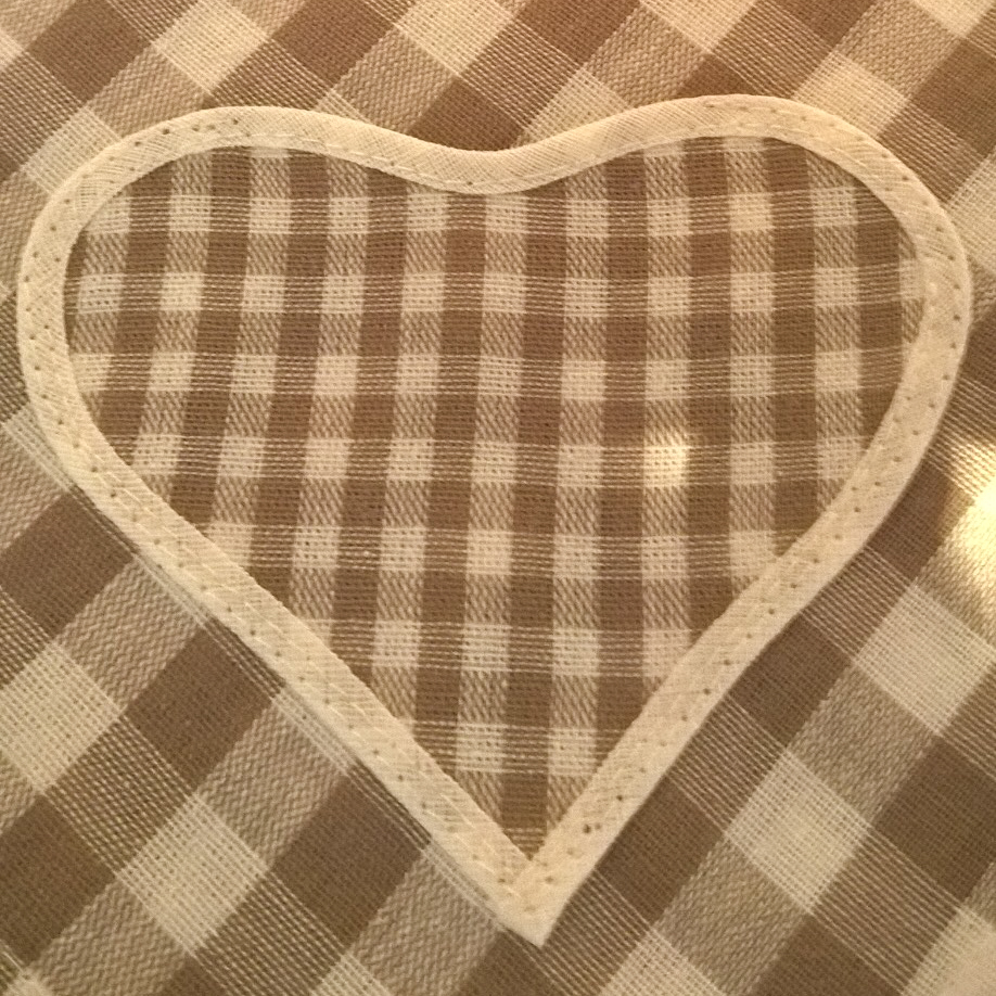 Light brown squared small and large mixed