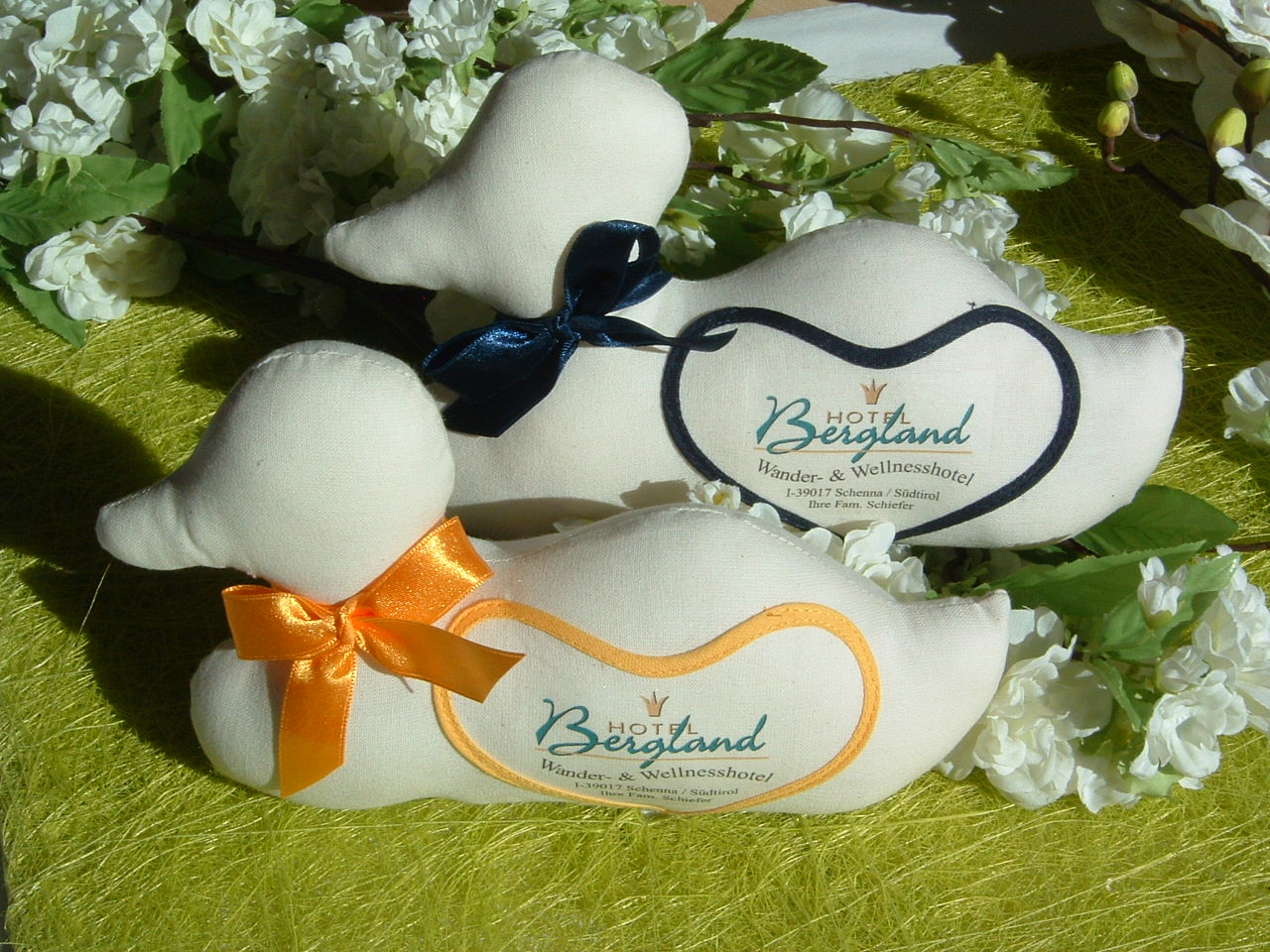 duck with lavender