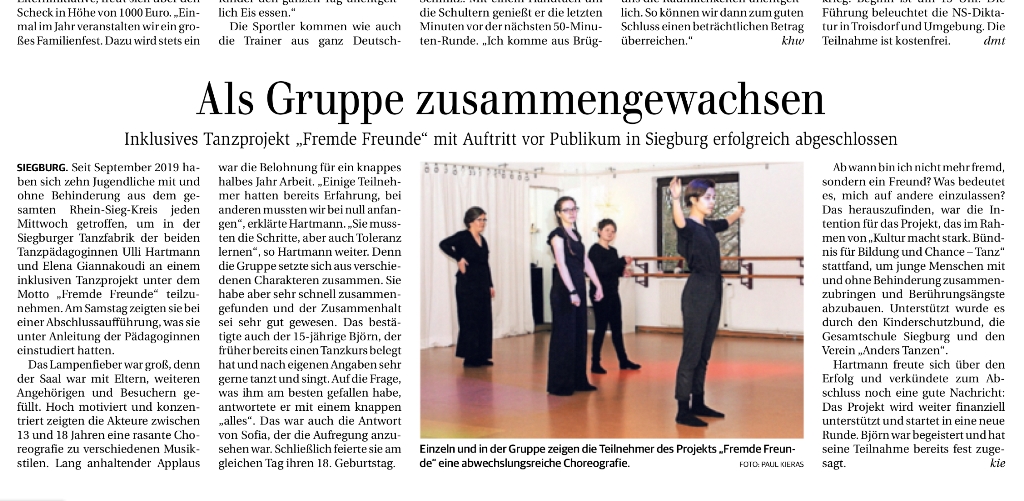 Generalanzeiger Bonn, Abschlusspräsentation