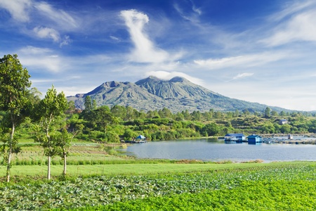 Mount Batur, Bangli regency in Bali