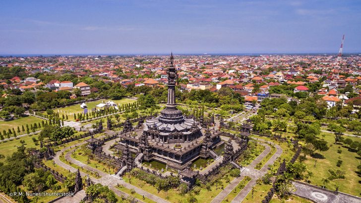 Bajra Sandhi Monument in Denpasar, Bali