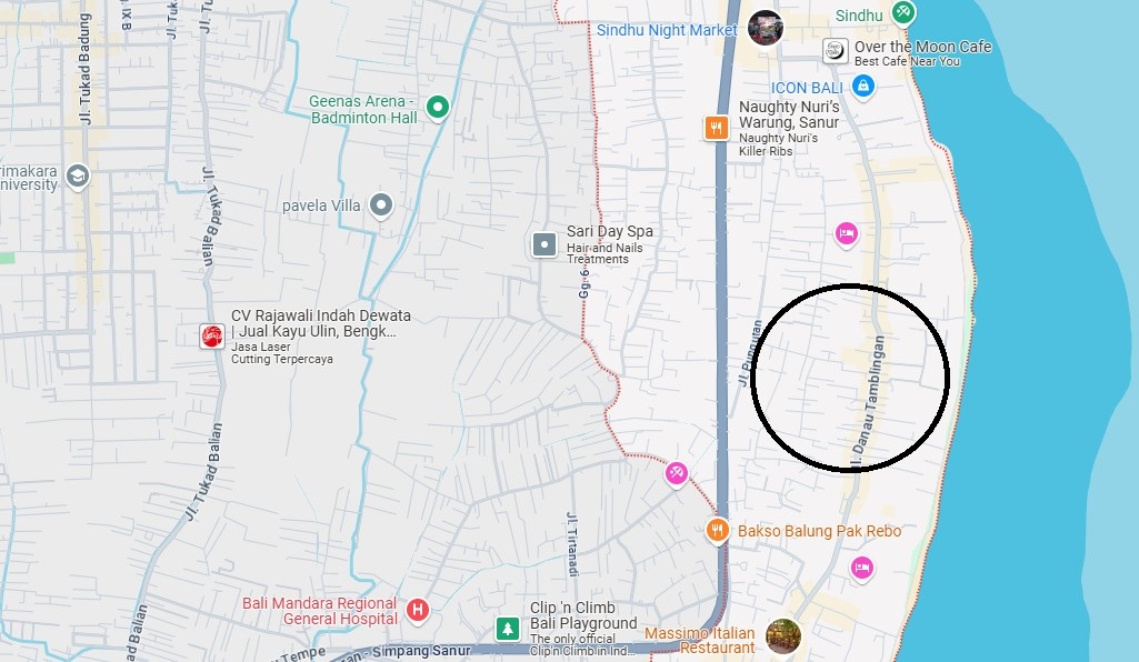Dijual vila di Sanur